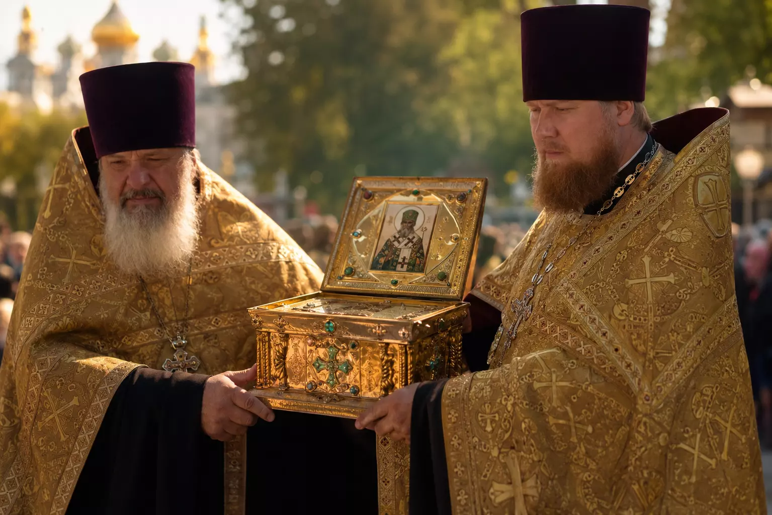Во Владивостоке прошло богослужение у ковчега с мощами святителя Иннокентия