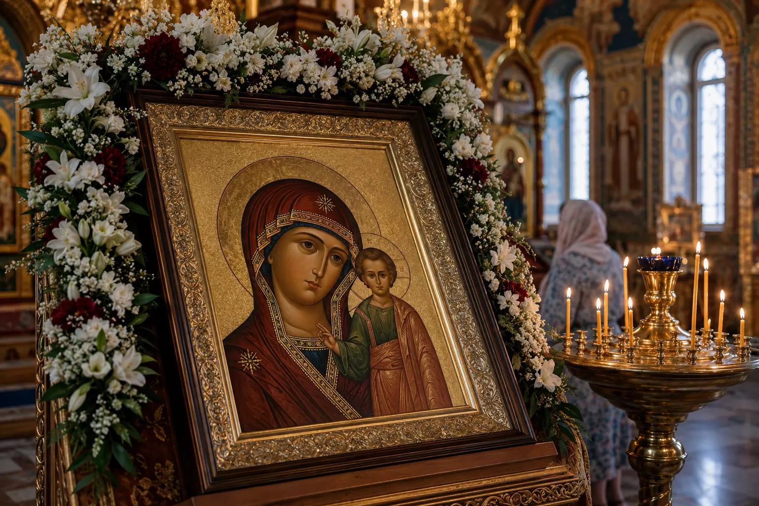 Православные обсуждают историю и традиции праздника Казанской иконы 21 июля