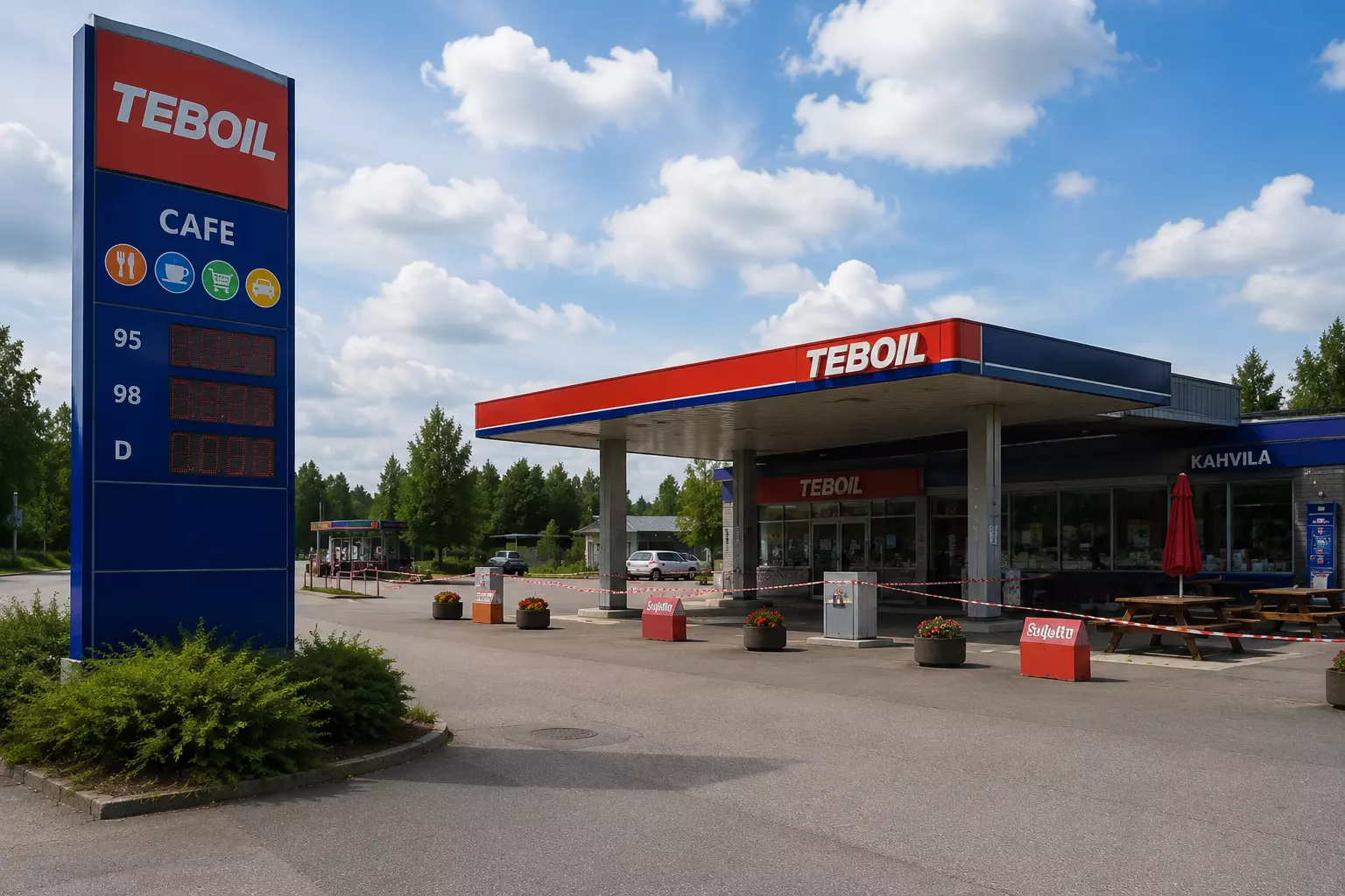 Финские АЗС пытаются сохранить бизнес после полного отключения бензоколонок