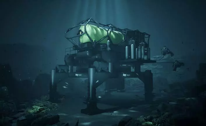 Компания DEEP запустила жилую подводную станцию у побережья американской Флориды