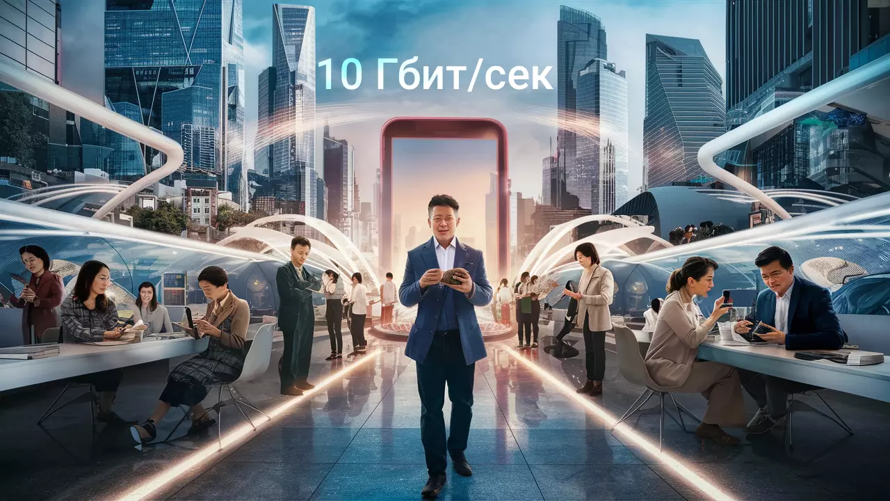 Шанхай вступил в эру сверхбыстрого интернета со скоростью 10 Гбит/сек