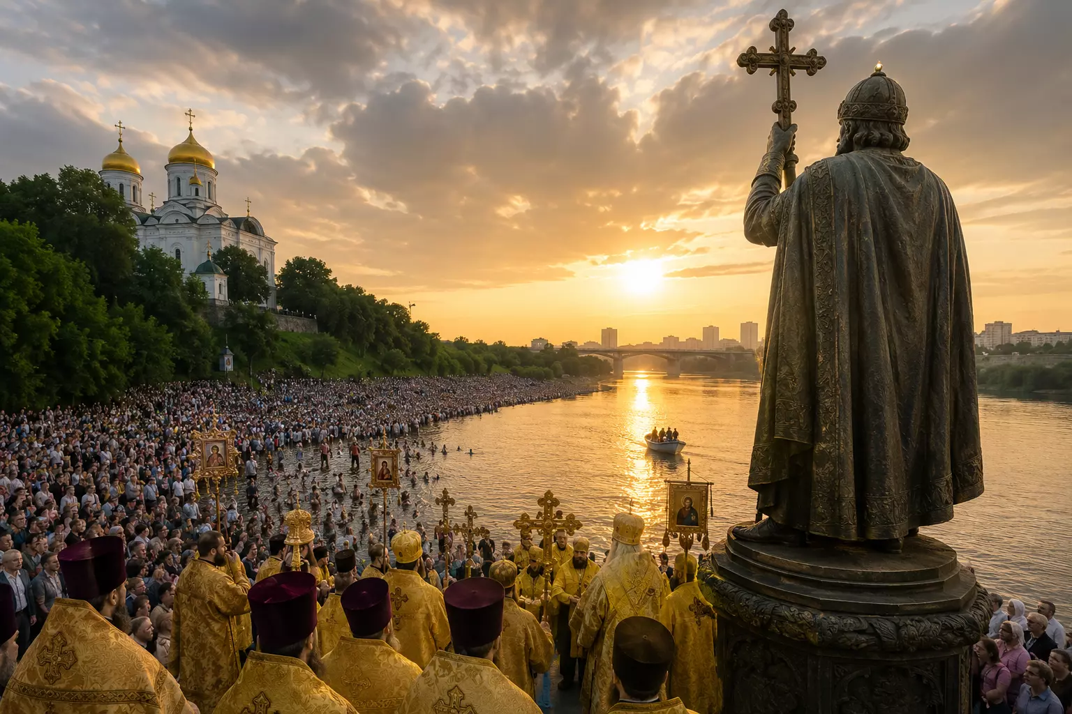 В ВРНС объяснили, как Крещение Руси связано с верой и государственностью России