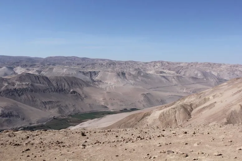 Cardones Ignimbrite Deposits Along the Lluta River