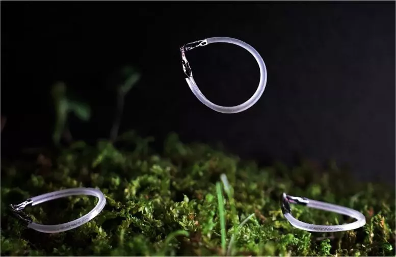 Light Powered Jumping Robots
