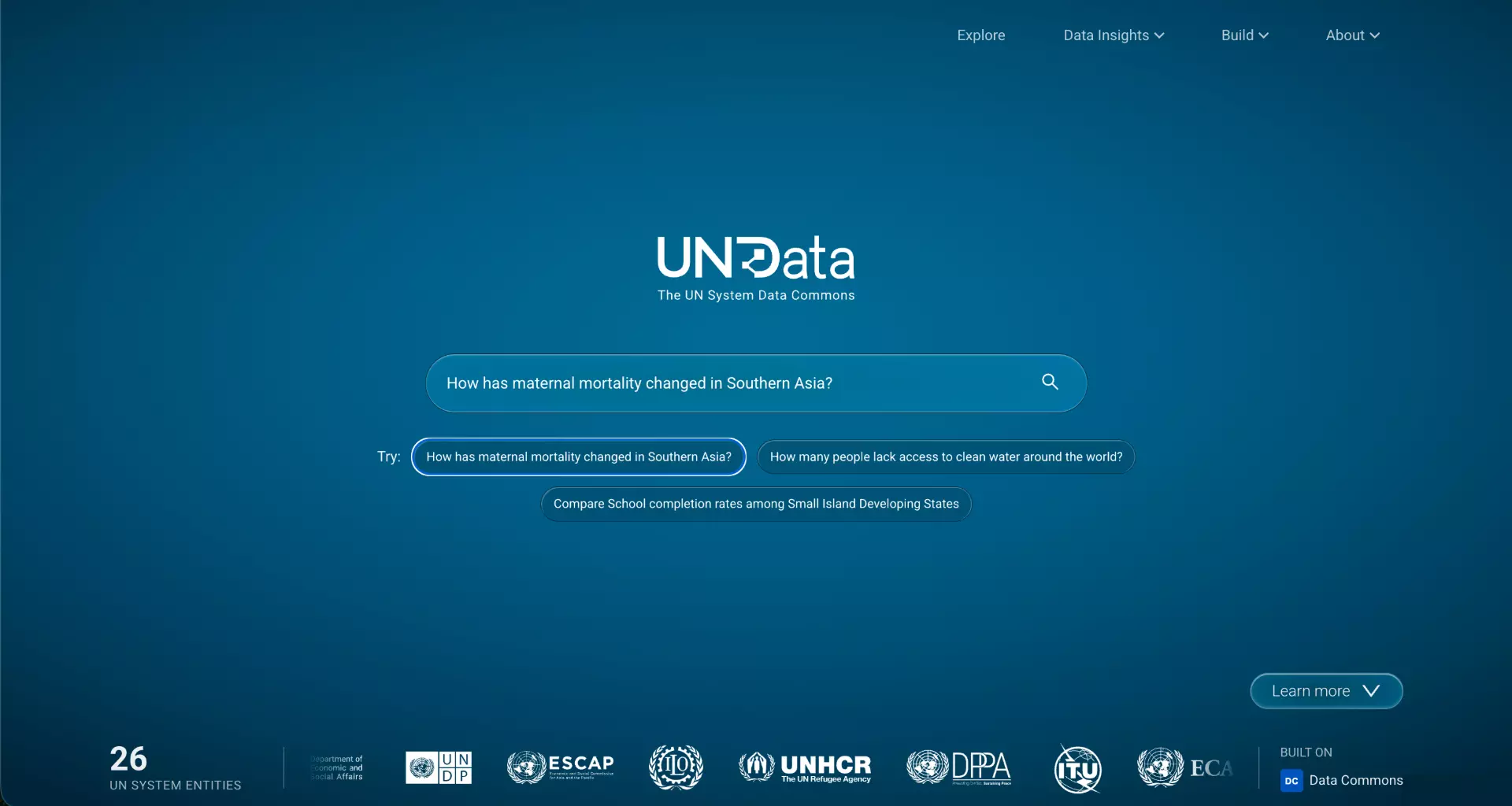 UN System Data Commons