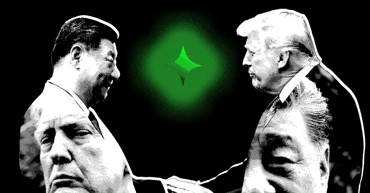Дональд Трамп и Си Цзиньпин
