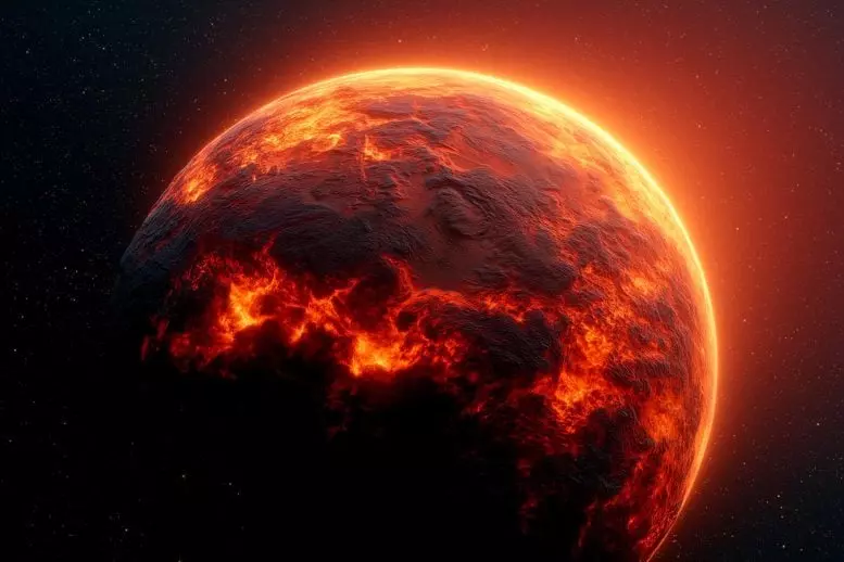Hot Lava World Exoplanet