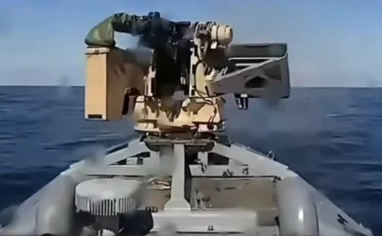 Украинский морской дрон уничтожил российский катер-беспилотник в Черном море впервые
