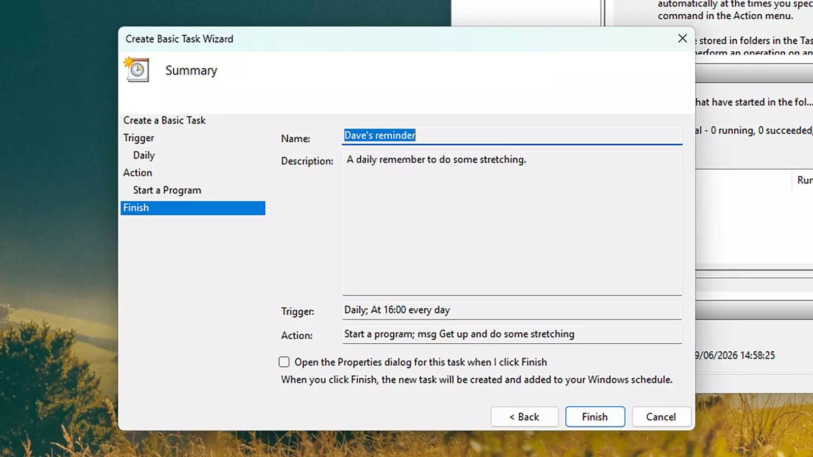 Планировщик задач Windows 11